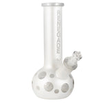 The Retro Line - 10" White Bubble Beaker - 9mm, Renegade Glass, Renegade Glass- Renegade Glass, American Made Glass, Buy American Glass Online