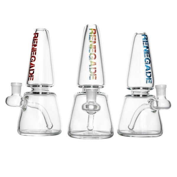 Renegade Pyramid BeakerDab Rig, Renegade Glass, Renegade Glass- Renegade Glass, American Made Glass, Buy American Glass Online